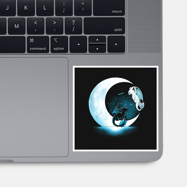 Dragons Moon-None-Glossy-Sticker-Vallina84