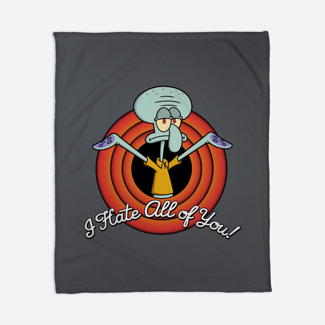 I Hate All Of You Folks-None-Fleece-Blanket-Barbadifuoco