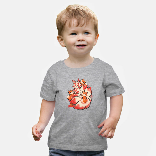 The Kitsune Tattoo-Baby-Basic-Tee-ricolaa