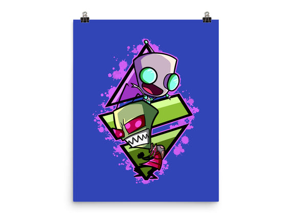 Invader And Robot