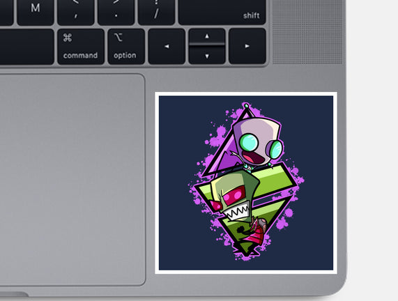 Invader And Robot
