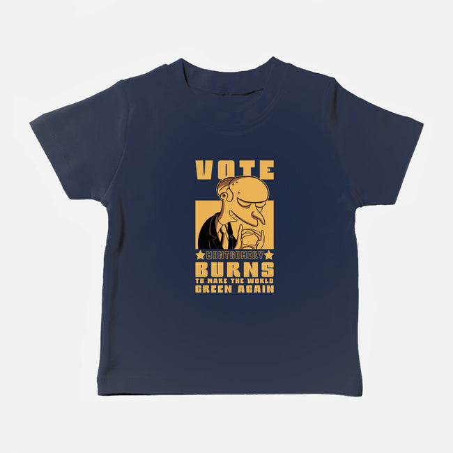 Make The World Green Again-Baby-Basic-Tee-fanfabio
