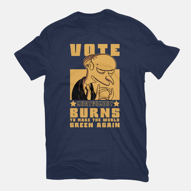 Make The World Green Again-Unisex-Basic-Tee-fanfabio
