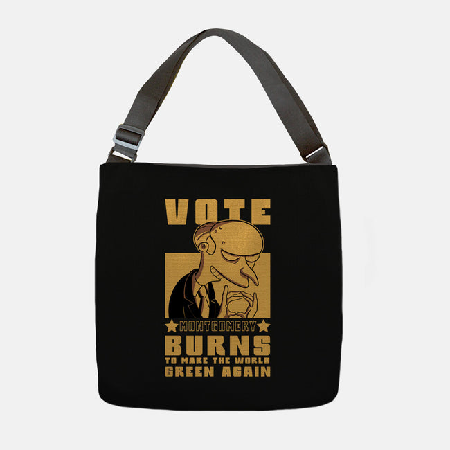 Make The World Green Again-None-Adjustable Tote-Bag-fanfabio