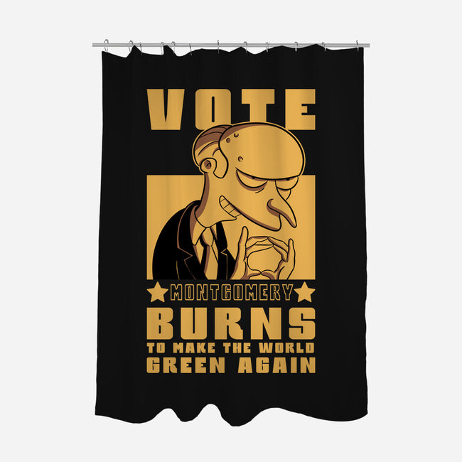 Make The World Green Again-None-Polyester-Shower Curtain-fanfabio