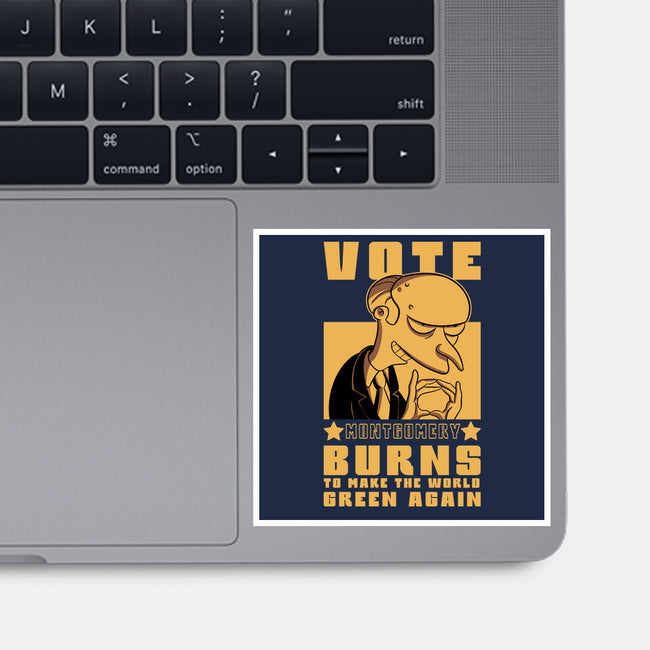 Make The World Green Again-None-Glossy-Sticker-fanfabio