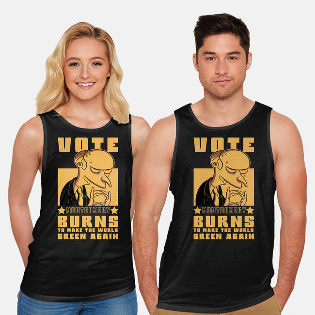 Make The World Green Again-Unisex-Basic-Tank-fanfabio