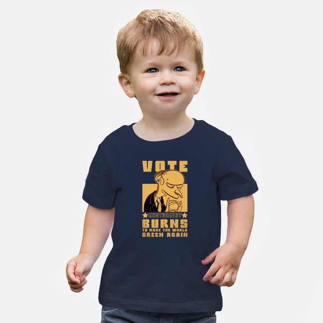 Make The World Green Again-Baby-Basic-Tee-fanfabio