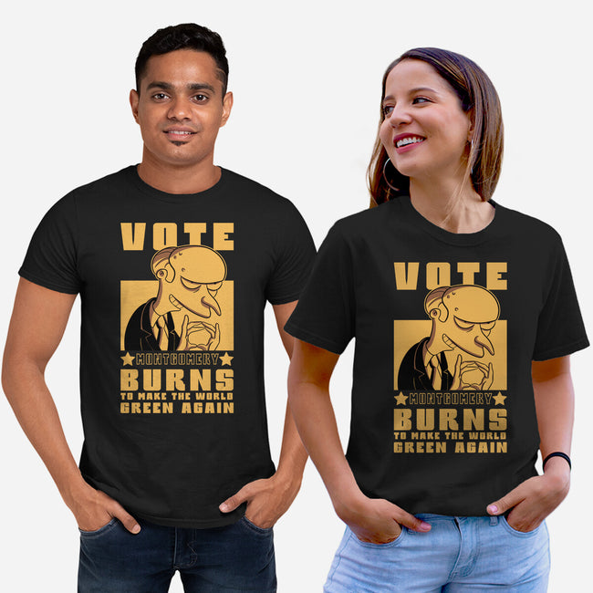 Make The World Green Again-Unisex-Basic-Tee-fanfabio