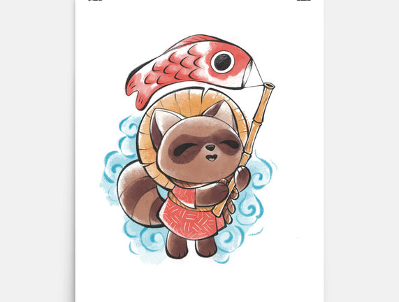 Koinobori Tanuki