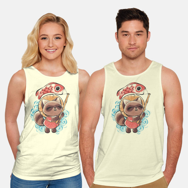 Koinobori Tanuki-Unisex-Basic-Tank-ricolaa