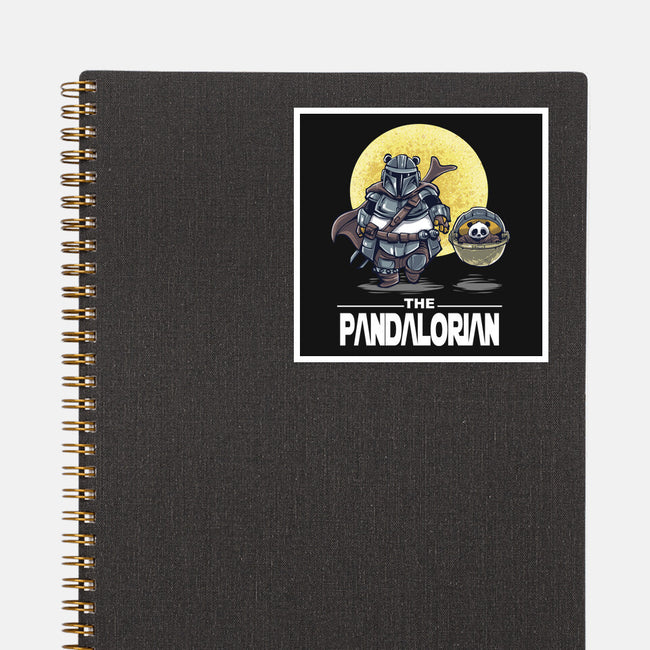 The Pandalorian-None-Glossy-Sticker-zascanauta