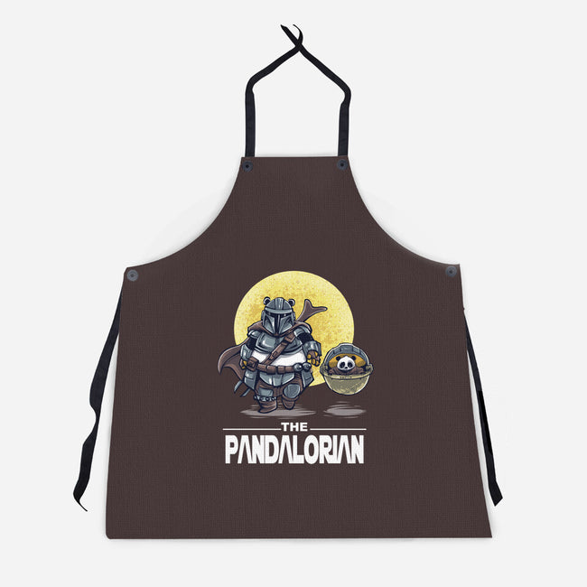 The Pandalorian-Unisex-Kitchen-Apron-zascanauta