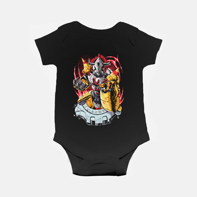 Digiwar Tyrannosaurus-Baby-Basic-Onesie-Nihon Bunka