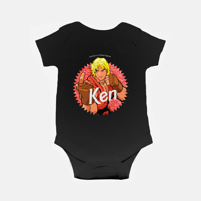 He's Ken Too-Baby-Basic-Onesie-Diegobadutees