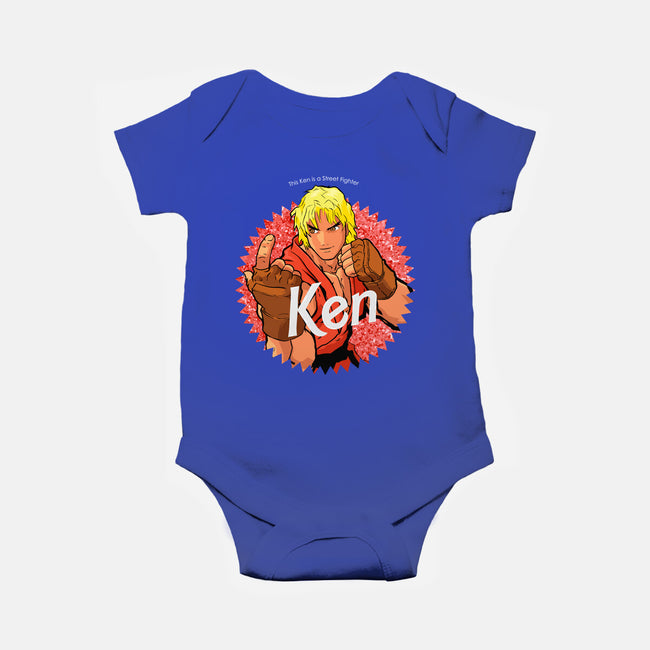 He's Ken Too-Baby-Basic-Onesie-Diegobadutees