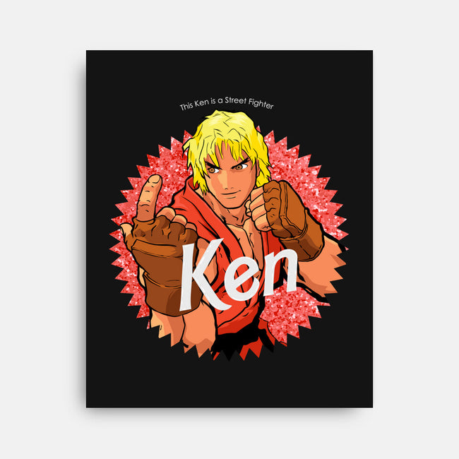 He's Ken Too-None-Stretched-Canvas-Diegobadutees