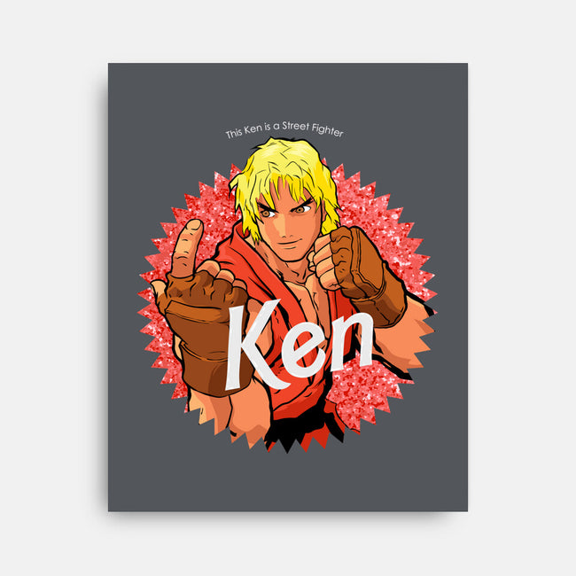 He's Ken Too-None-Stretched-Canvas-Diegobadutees