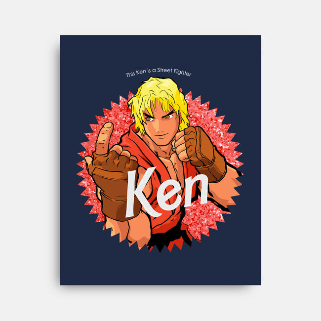 He's Ken Too-None-Stretched-Canvas-Diegobadutees