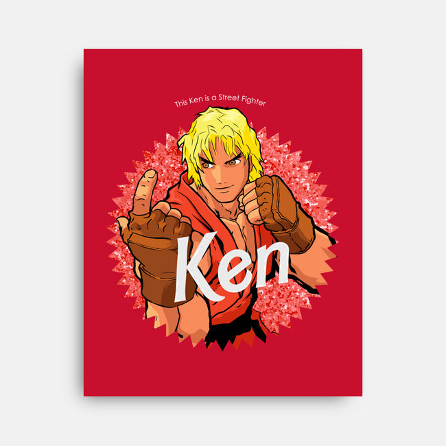 He's Ken Too-None-Stretched-Canvas-Diegobadutees