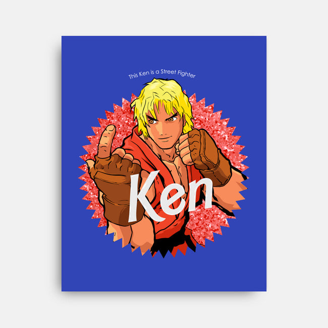 He's Ken Too-None-Stretched-Canvas-Diegobadutees