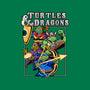 Turtles And Dragons-Mens-Heavyweight-Tee-Andriu