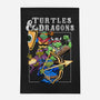 Turtles And Dragons-None-Indoor-Rug-Andriu