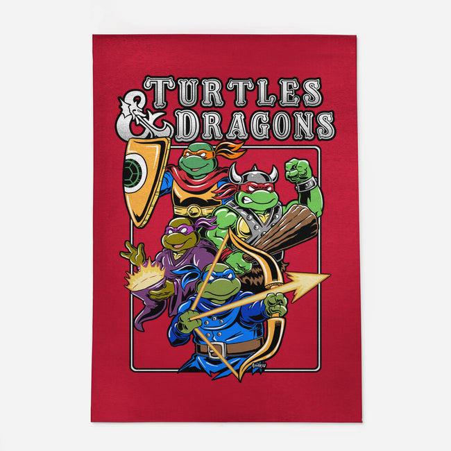 Turtles And Dragons-None-Indoor-Rug-Andriu