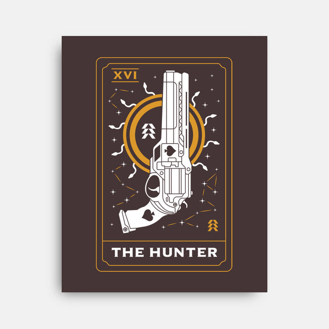 The Hunter Tarot Card-None-Stretched-Canvas-Logozaste