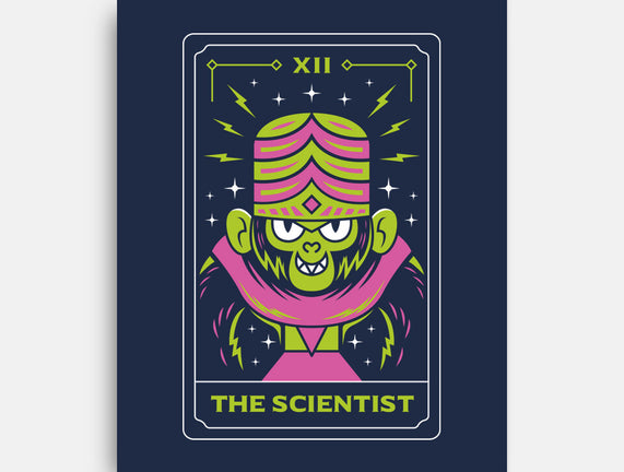 Scientist Monkey Tarot