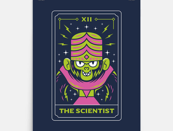 Scientist Monkey Tarot
