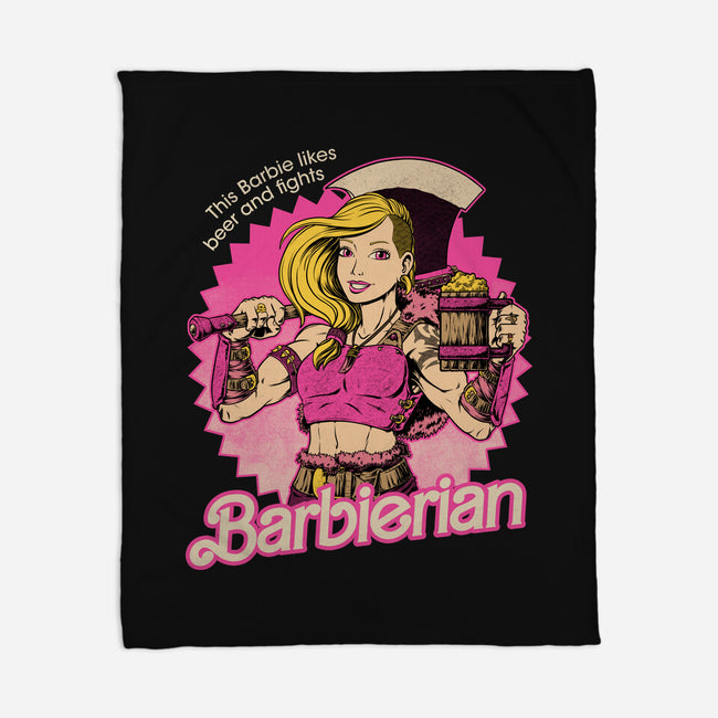 Barbarian Doll-None-Fleece-Blanket-Studio Mootant