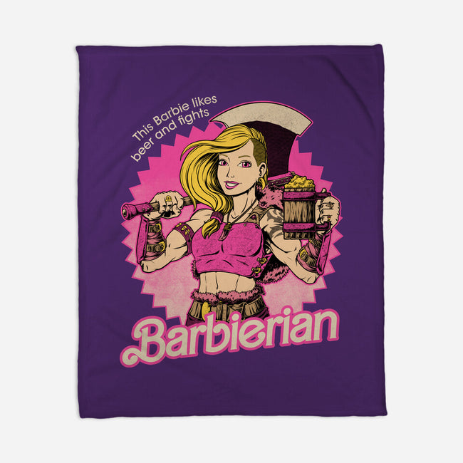 Barbarian Doll-None-Fleece-Blanket-Studio Mootant