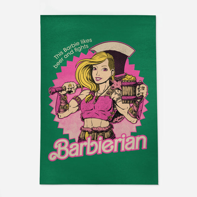 Barbarian Doll-None-Outdoor-Rug-Studio Mootant