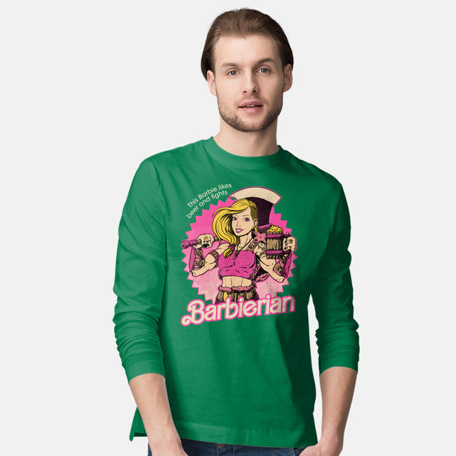 Barbarian Doll-Mens-Long Sleeved-Tee-Studio Mootant