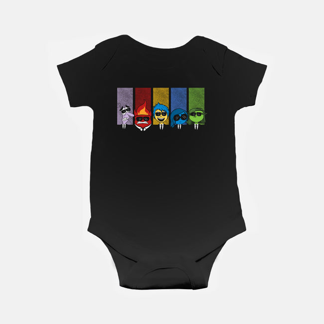 Inside Dogs-Baby-Basic-Onesie-Melonseta