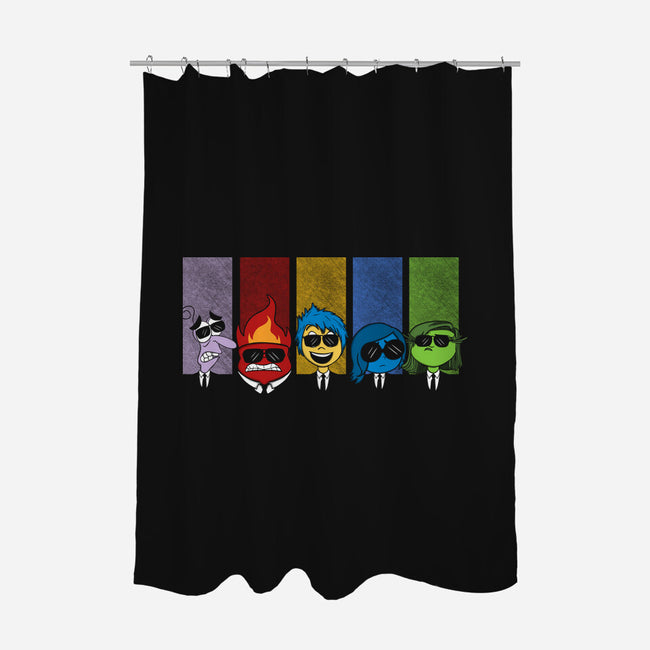 Inside Dogs-None-Polyester-Shower Curtain-Melonseta