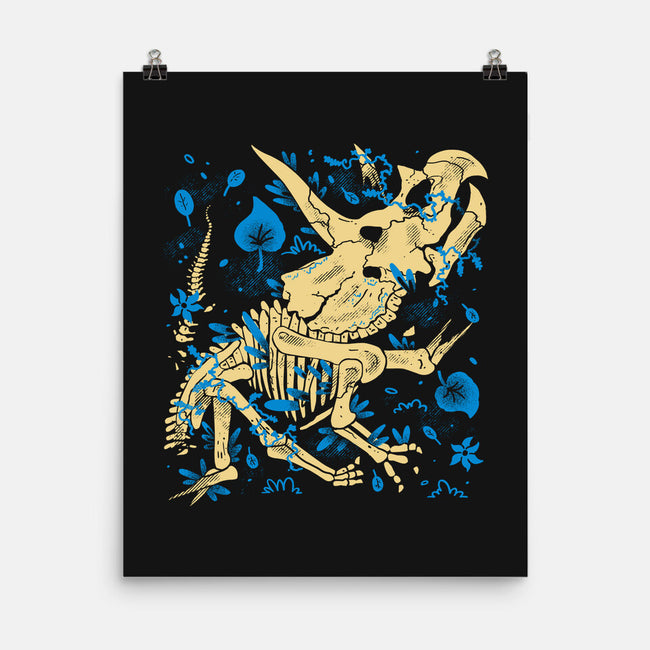 Jurassic Triceratops-None-Matte-Poster-estudiofitas