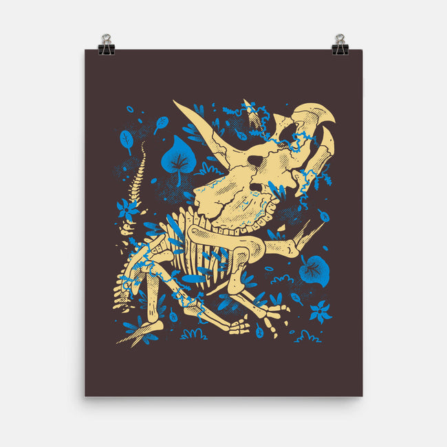 Jurassic Triceratops-None-Matte-Poster-estudiofitas