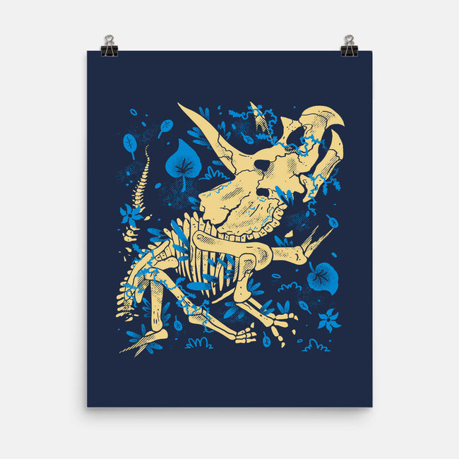 Jurassic Triceratops-None-Matte-Poster-estudiofitas