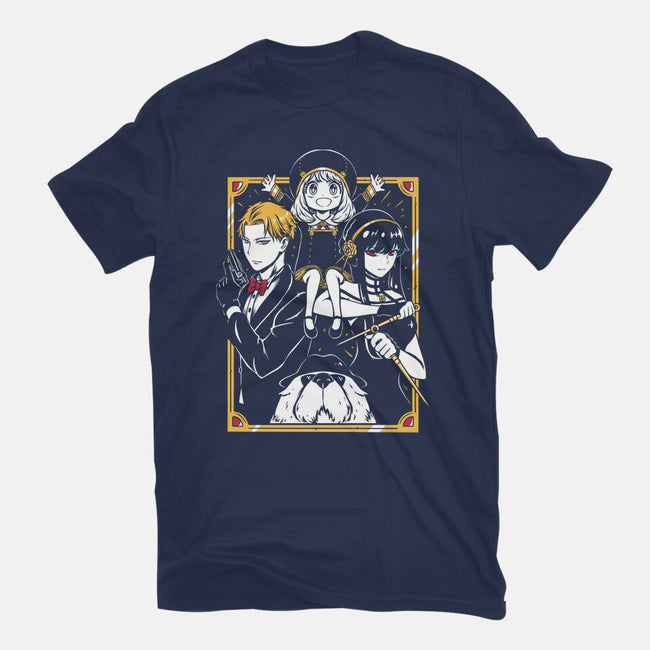 Family Of Spies-Youth-Basic-Tee-Panchi Art