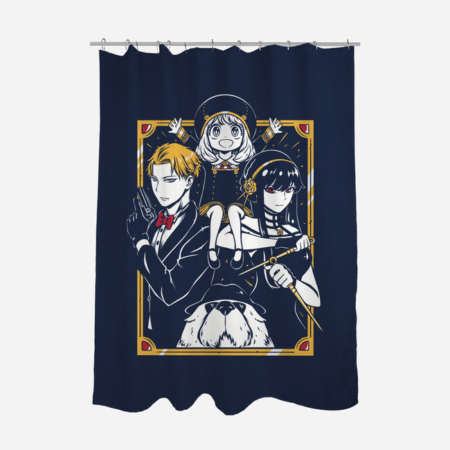 Family Of Spies-None-Polyester-Shower Curtain-Panchi Art