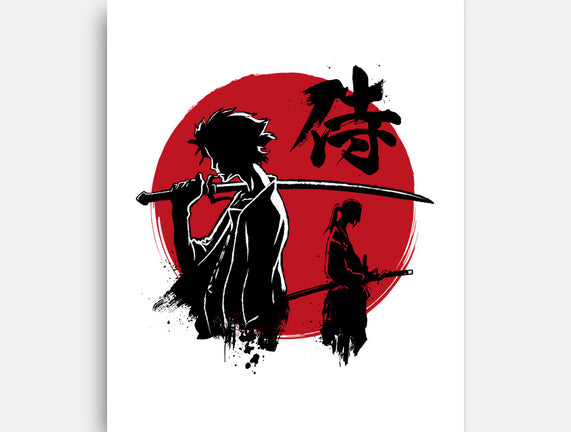 Mugen And Jin Sumi-e