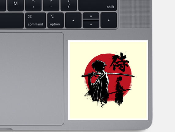 Mugen And Jin Sumi-e