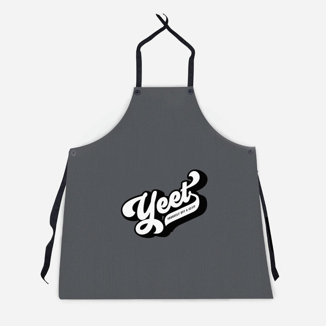 Yeet Yourself-unisex kitchen apron-mannypdesign