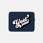 Yeet Yourself-none zippered laptop sleeve-mannypdesign