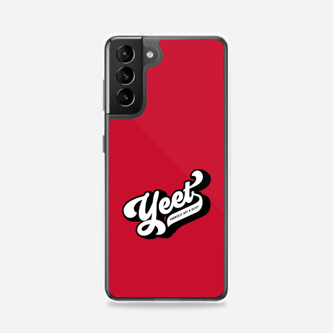 Yeet Yourself-samsung snap phone case-mannypdesign