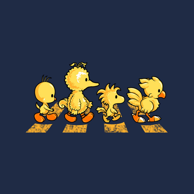 Yellow Birdy Road-none stretched canvas-PrimePremne