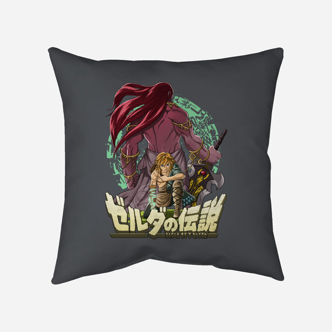Tears Of The Evil Reborn-None-Removable Cover-Throw Pillow-Diego Oliver