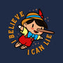 I Believe I Can Lie-None-Polyester-Shower Curtain-Boggs Nicolas
